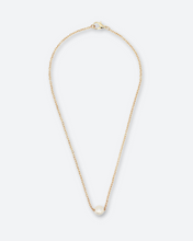 Load image into Gallery viewer, Ariana Single Pearl Necklace - Salty Threads