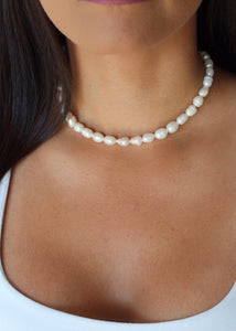 Angelina Freshwater Pearls Necklace - Salty Threads