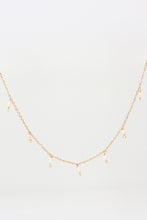 Load image into Gallery viewer, Bella Pearl Golden Necklace - Salty Threads